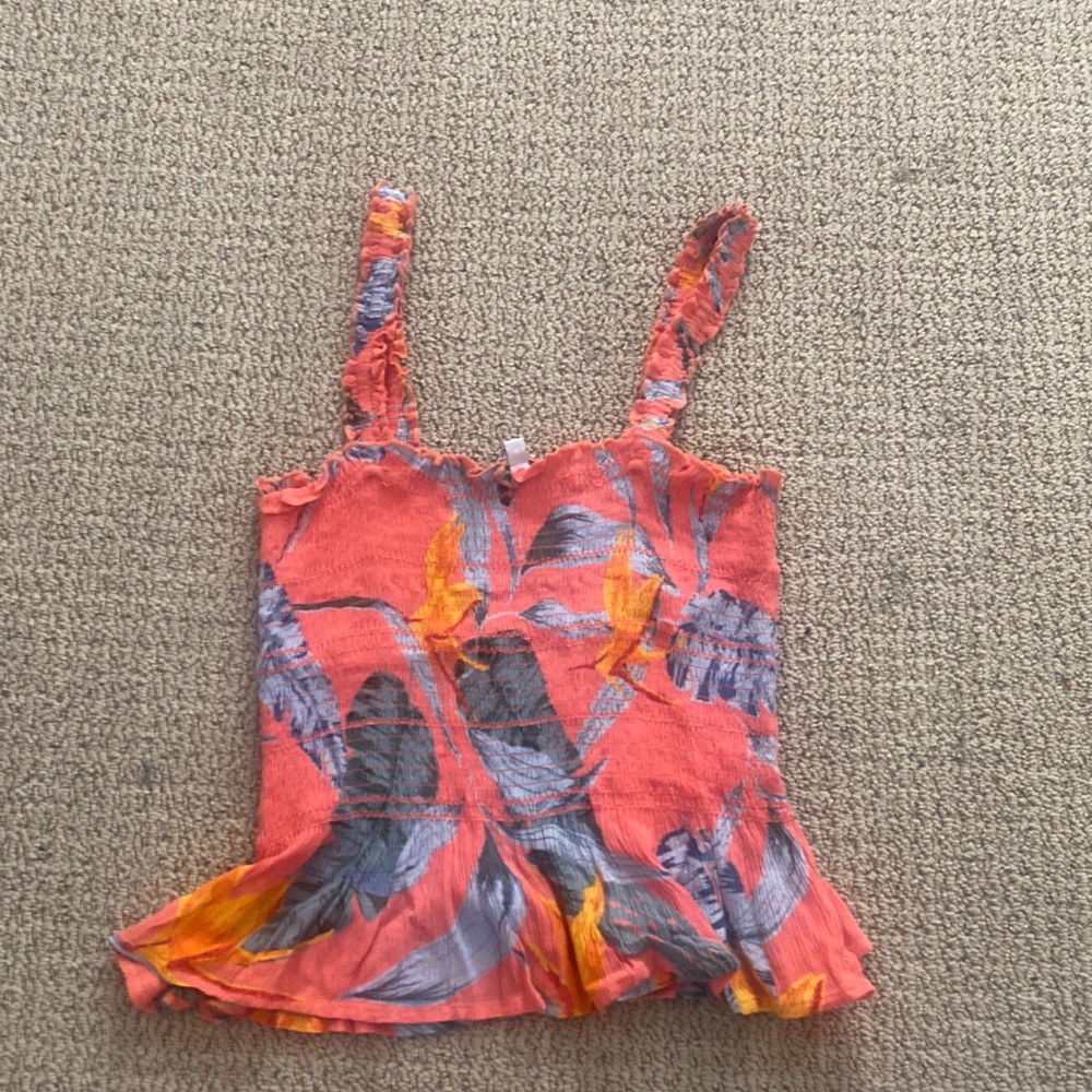 Flower Coral Top S